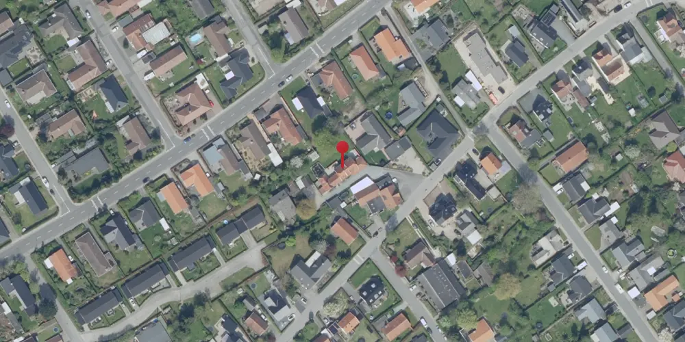 Historisk kort over Sankt Klemens Station