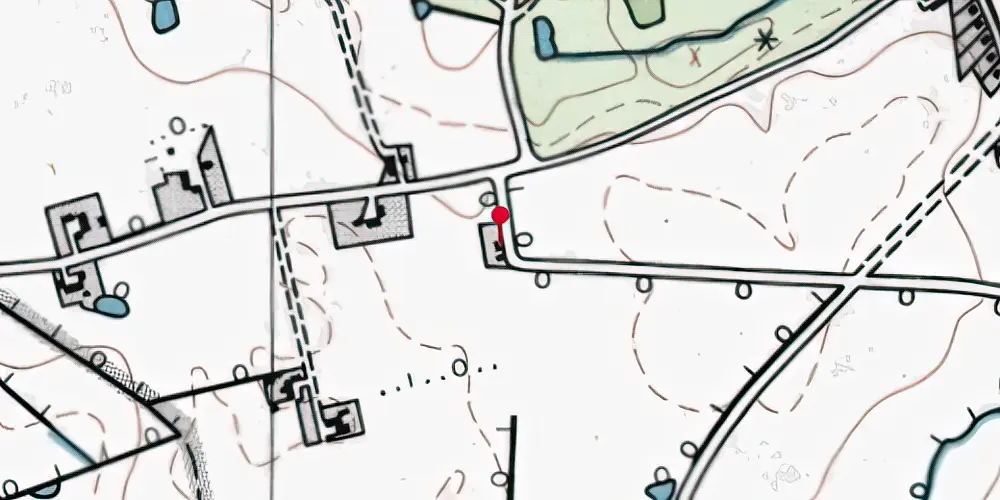 Historisk kort over Nørre Søby Station