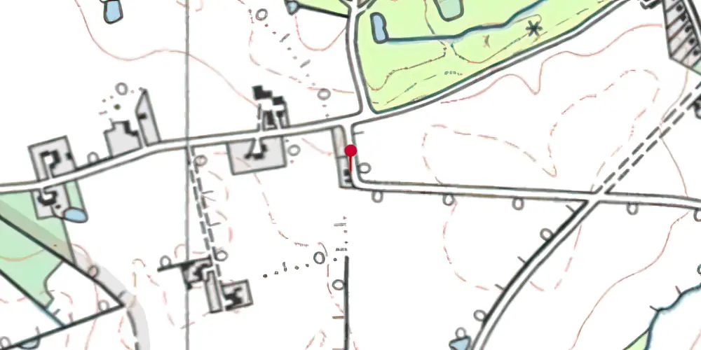 Historisk kort over Nørre Søby Station