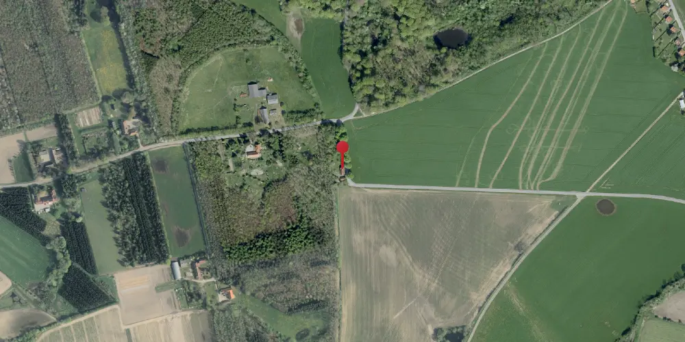 Historisk kort over Nørre Søby Station