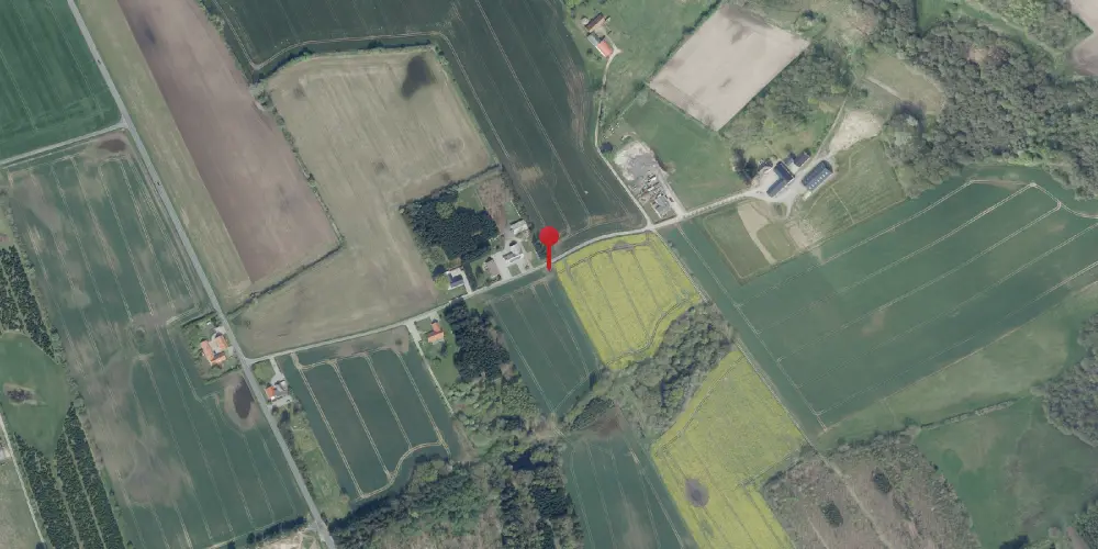 Historisk kort over Tuemose Trinbræt