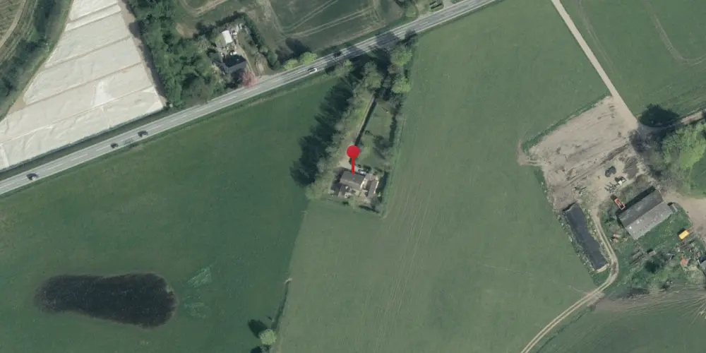 Historisk kort over Ernebjerg Holdeplads