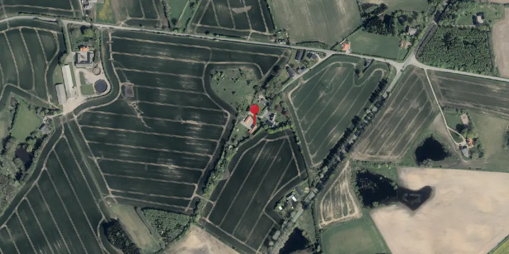 Historisk kort over Trunderup Station