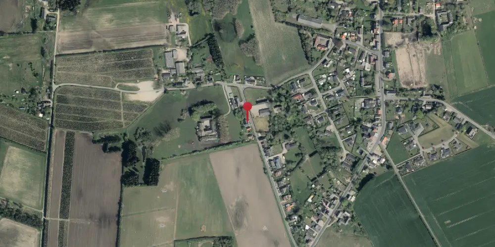 Historisk kort over Jordløse Station Historisk kort over Jordløse Station