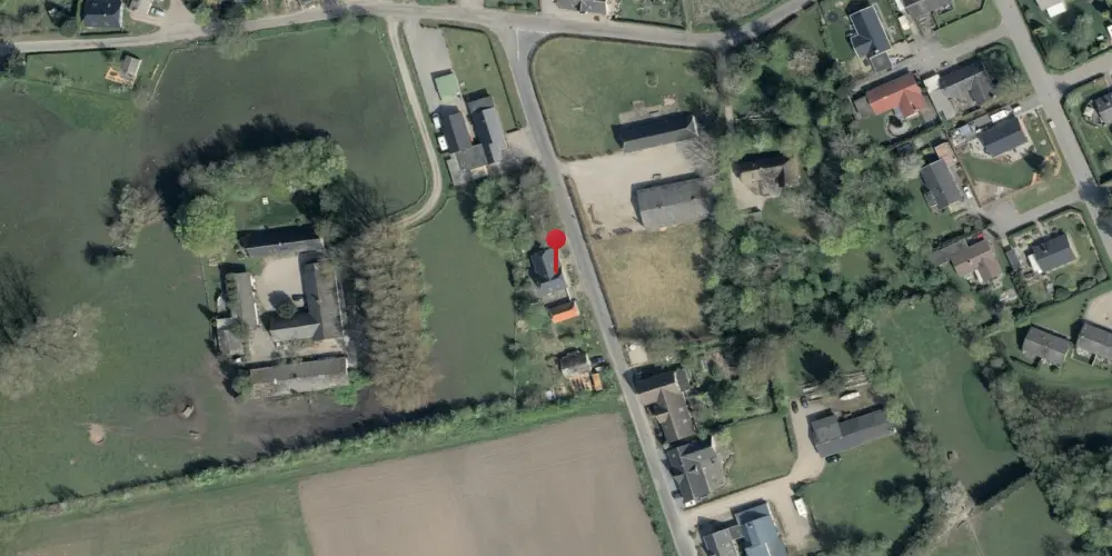 Historisk kort over Jordløse Station Historisk kort over Jordløse Station