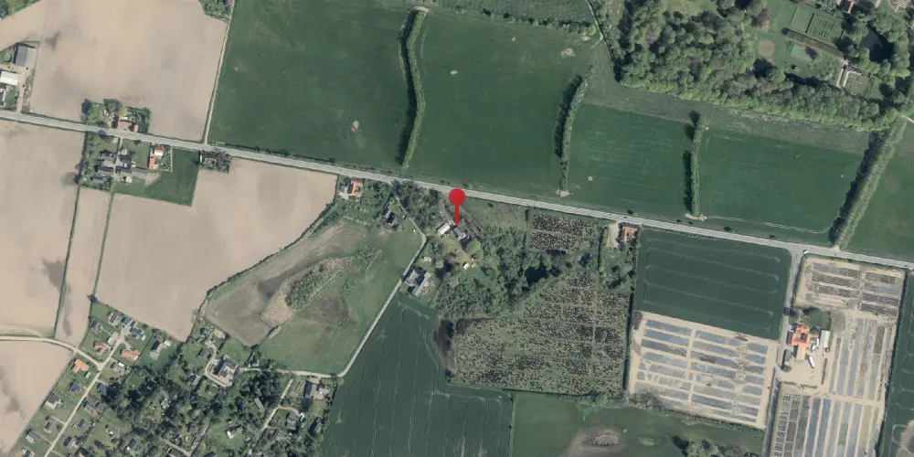 Historisk kort over Stensgaard Station Historisk kort over Stensgaard Station