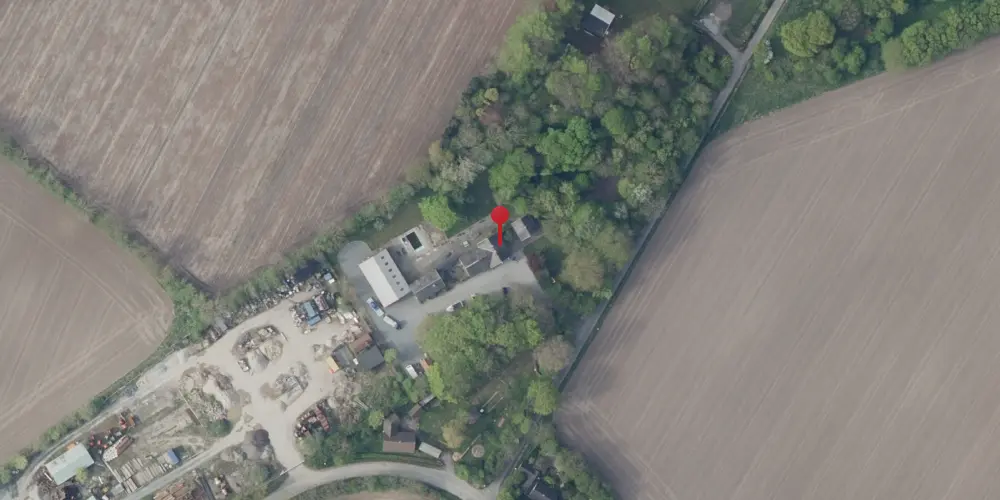 Historisk kort over Lamdrup Station