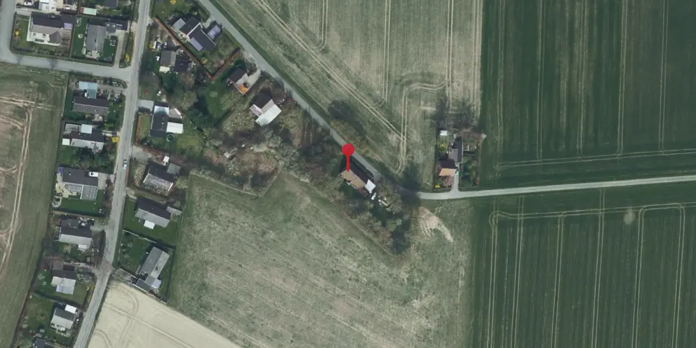 Historisk kort over Vester Tirsted Station