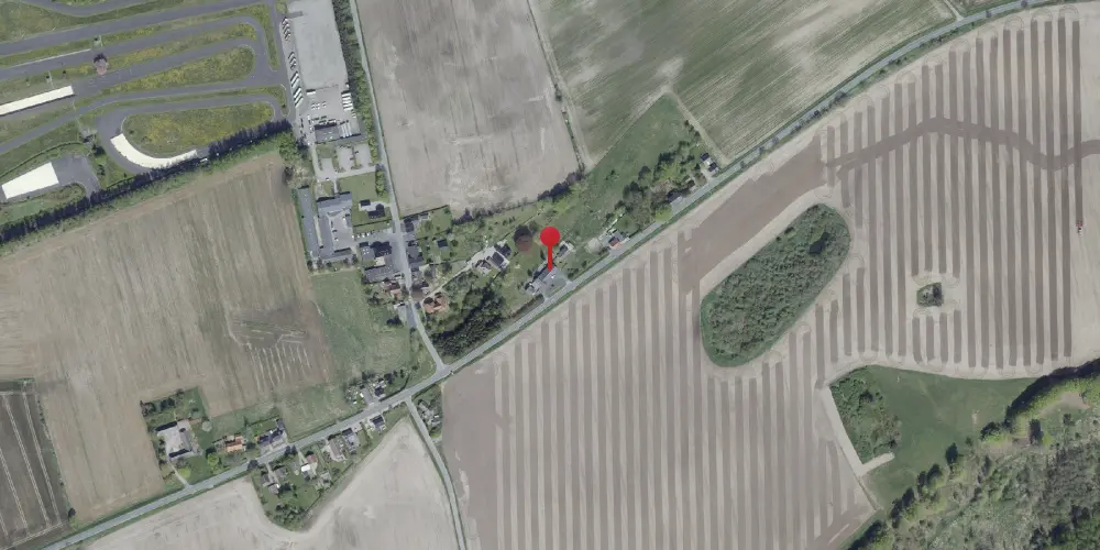 Historisk kort over Ellested Station