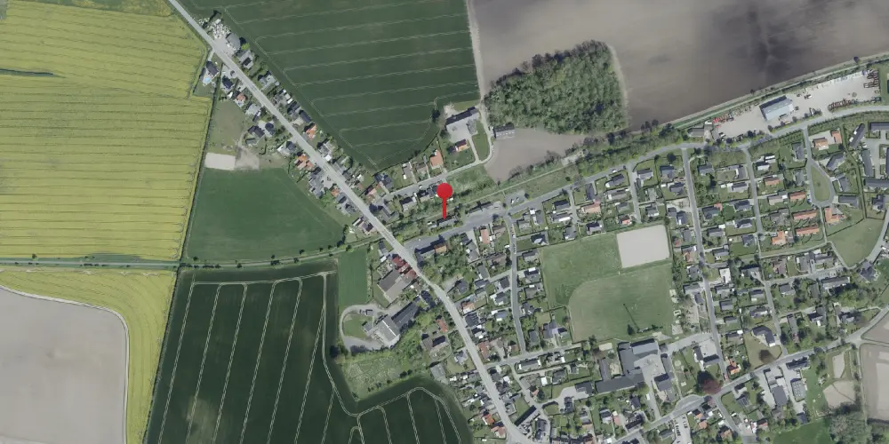 Historisk kort over Espe Station