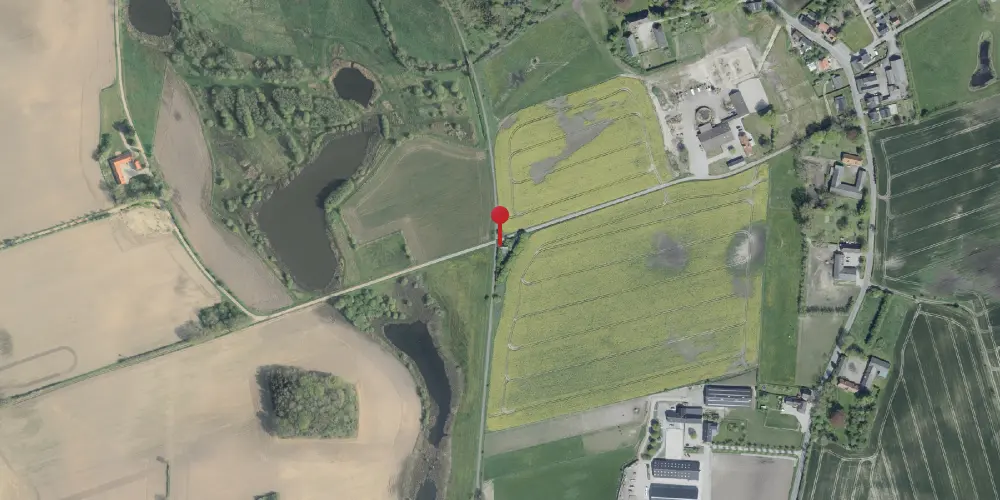 Historisk kort over Hågerup Trinbræt