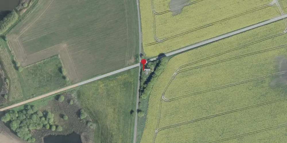 Historisk kort over Hågerup Trinbræt