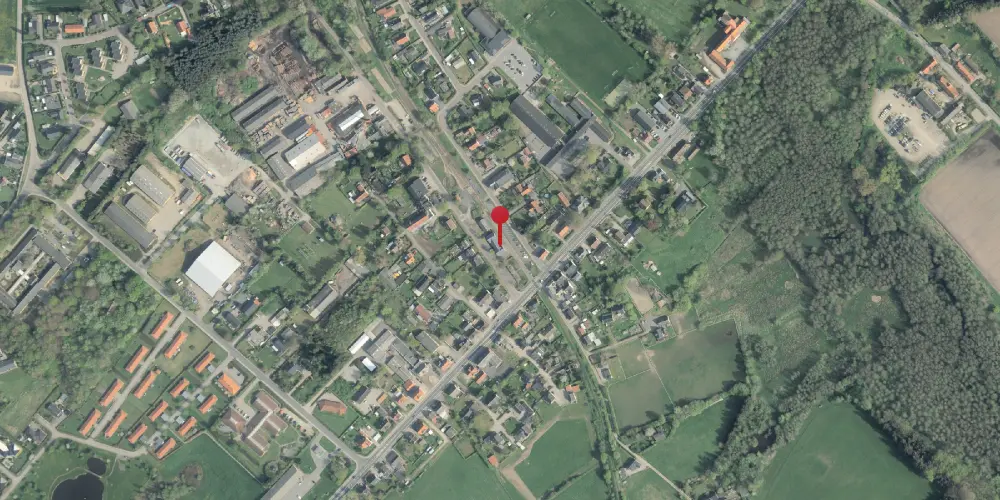 Historisk kort over Korinth Station Historisk kort over Korinth Station