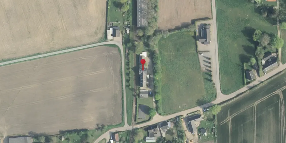 Historisk kort over Pejrup Station