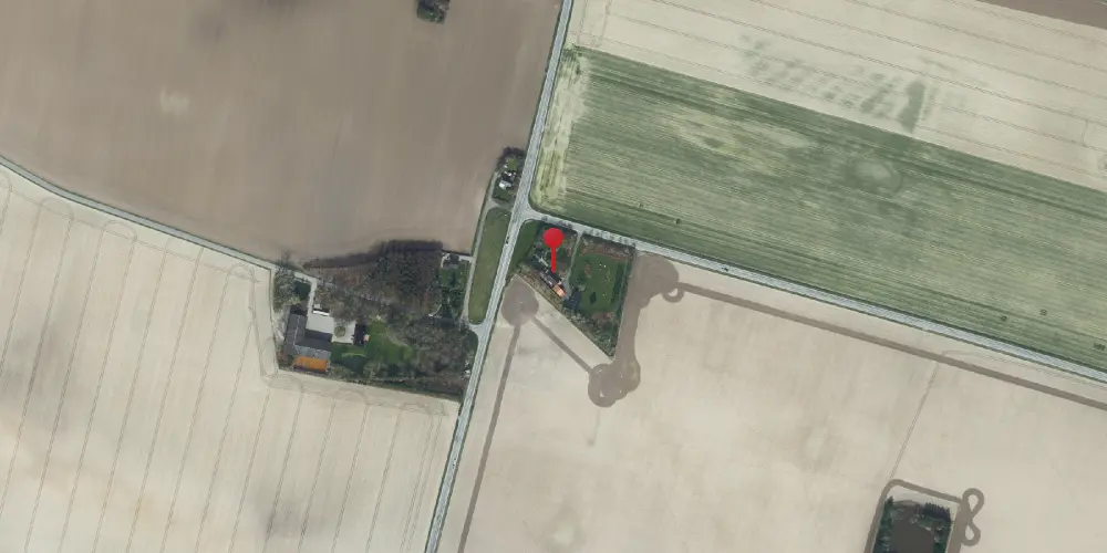 Historisk kort over Bukkehave Holdeplads