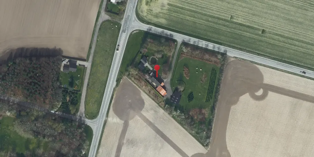 Historisk kort over Bukkehave Holdeplads