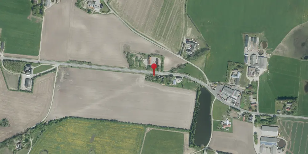 Historisk kort over Boldrup Trinbræt Historisk kort over Boldrup Trinbræt