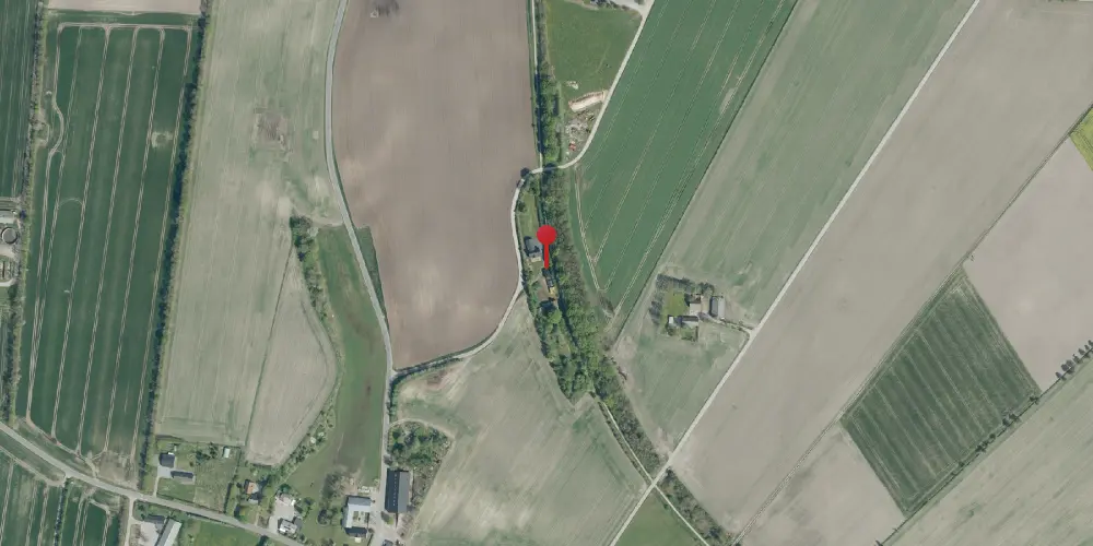 Historisk kort over Østerbølle Billetsalgssted