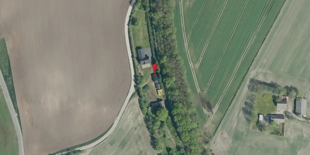 Historisk kort over Østerbølle Billetsalgssted