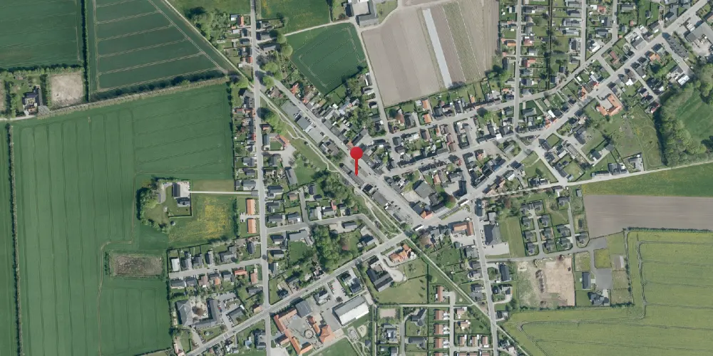 Historisk kort over Hornum Station Historisk kort over Hornum Station