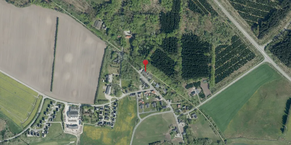 Historisk kort over Gatten Station