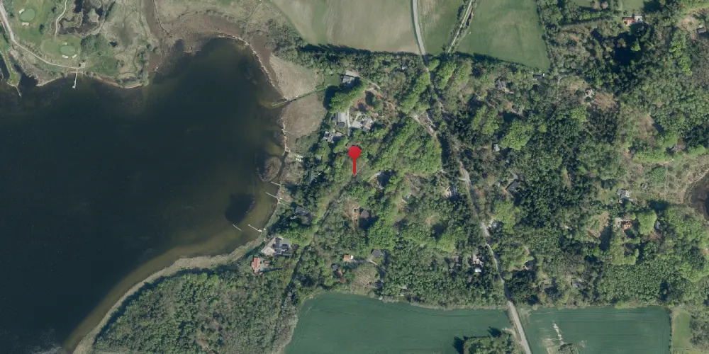 Historisk kort over Øjesø Trinbræt