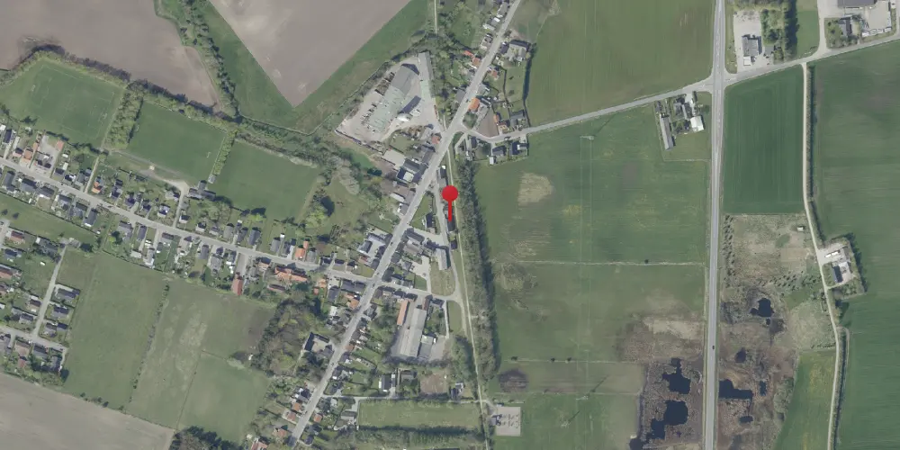 Historisk kort over Hvam Station Historisk kort over Hvam Station