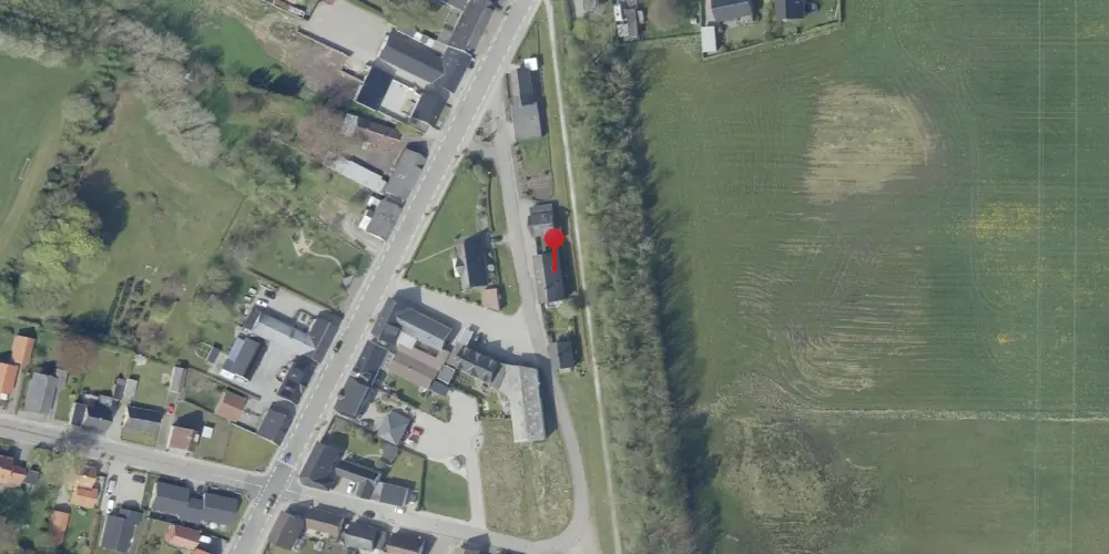 Historisk kort over Hvam Station Historisk kort over Hvam Station