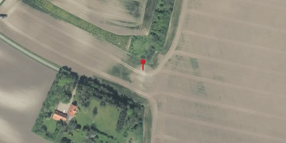 Historisk kort over Baun Trinbræt Historisk kort over Baun Trinbræt