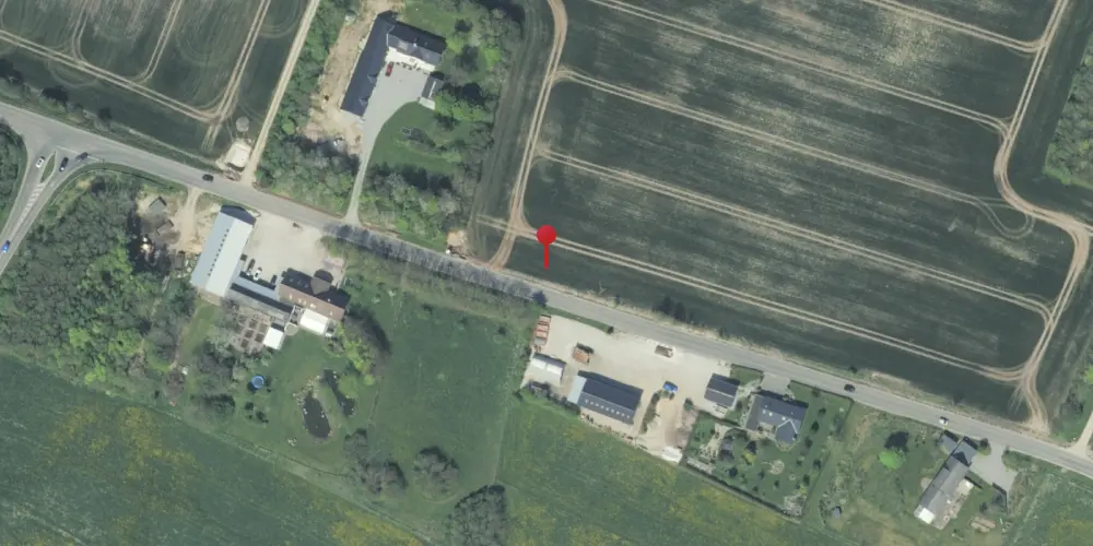 Historisk kort over Thorstedvej (Svellelyst) Trinbræt (uofficielt)