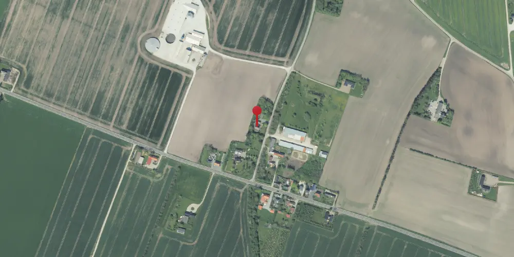 Historisk kort over Vandet Station