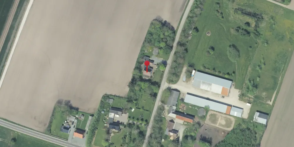 Historisk kort over Vandet Station