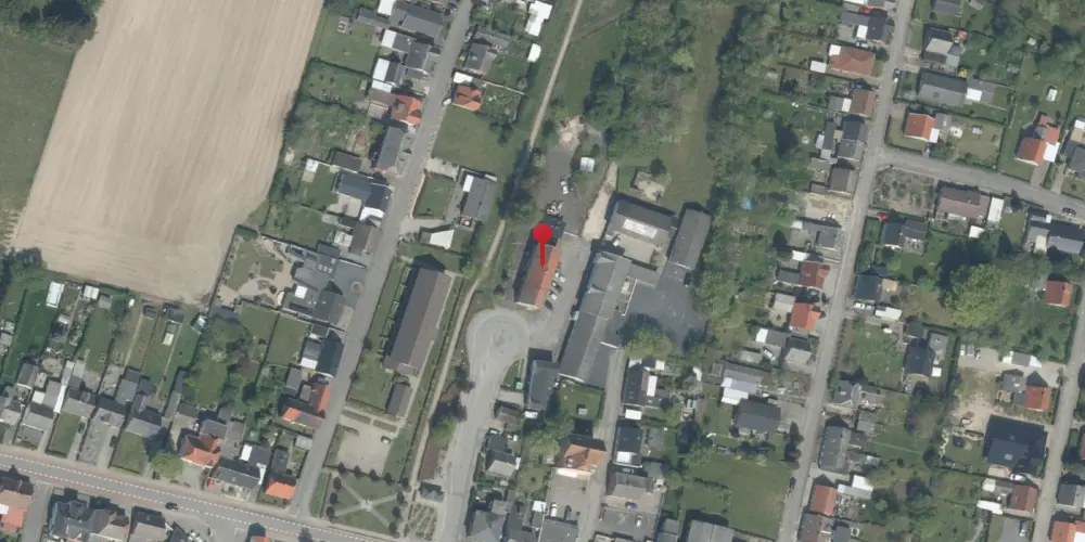 Historisk kort over Holeby Station