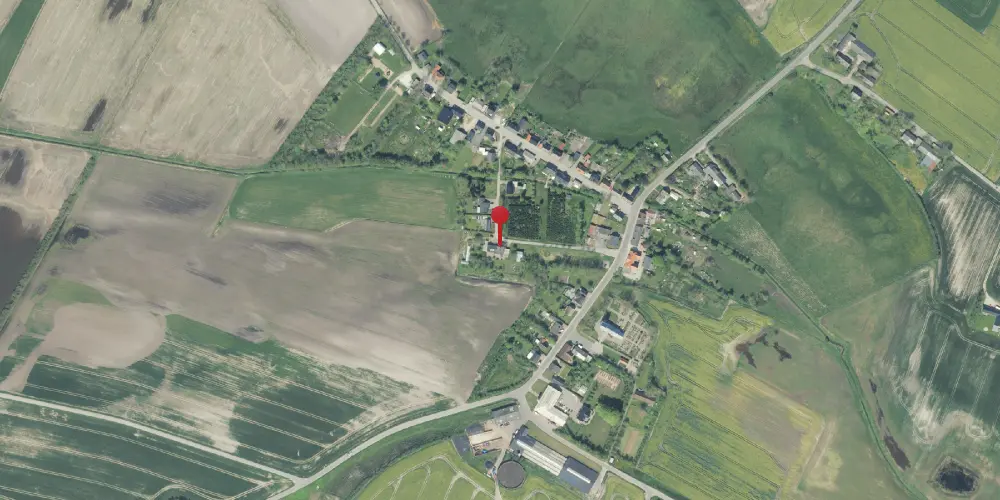 Historisk kort over Hunstrup Station Historisk kort over Hunstrup Station