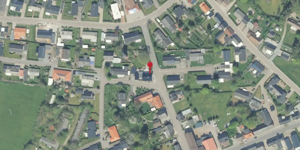 Historisk kort over Østerild Station