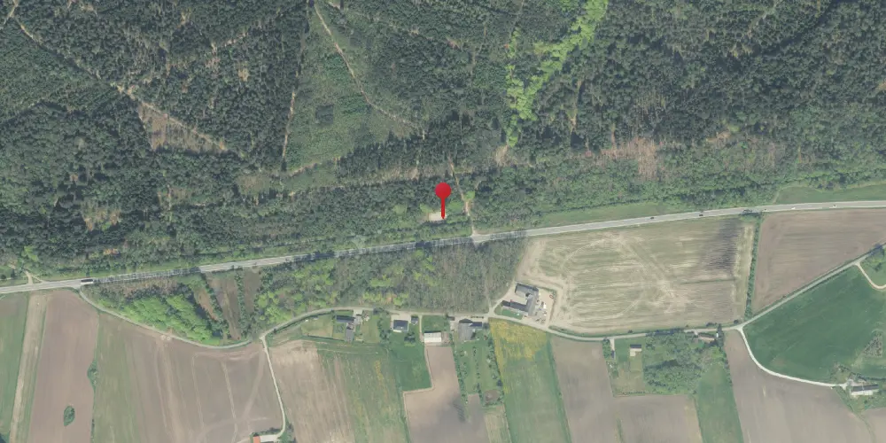 Historisk kort over Tovsig Trinbræt