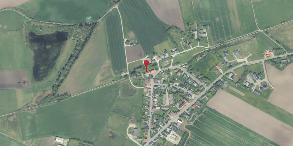 Historisk kort over Vesløs Station