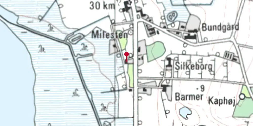 Historisk kort over Tømmerby Station Historisk kort over Tømmerby Station