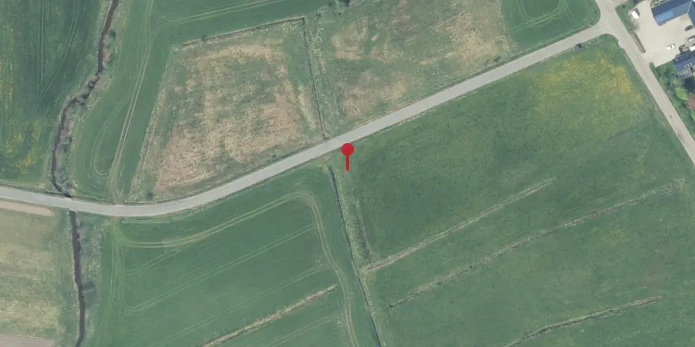 Historisk kort over Langvad Trinbræt