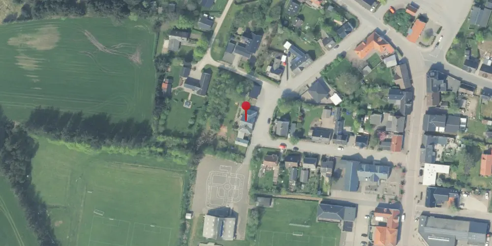 Historisk kort over Frøstrup Station Historisk kort over Frøstrup Station