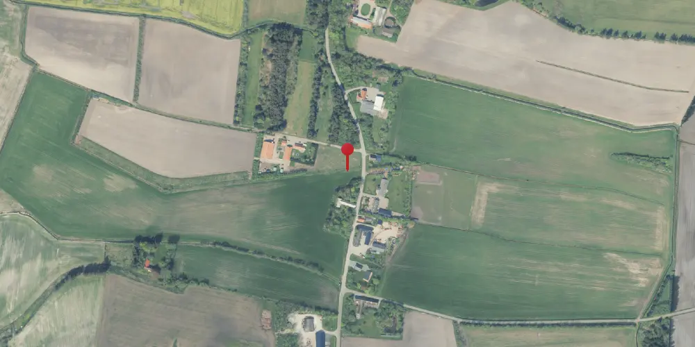 Historisk kort over Kærup Trinbræt Historisk kort over Kærup Trinbræt