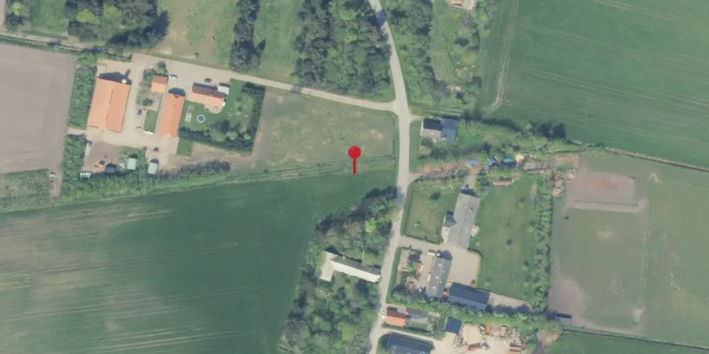 Historisk kort over Kærup Trinbræt Historisk kort over Kærup Trinbræt