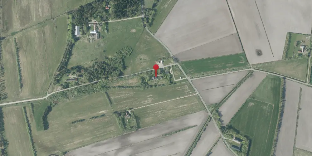 Historisk kort over Vust Station