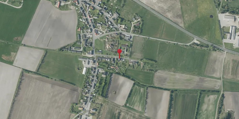 Historisk kort over Klim Station Historisk kort over Klim Station