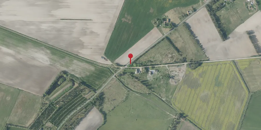 Historisk kort over Gøttrup Trinbræt Historisk kort over Gøttrup Trinbræt