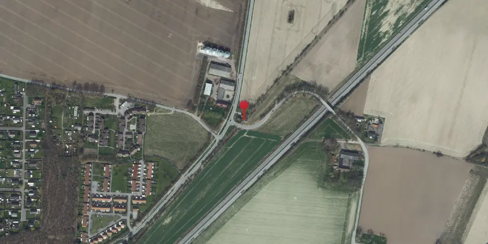 Historisk kort over Vennersminde Trinbræt