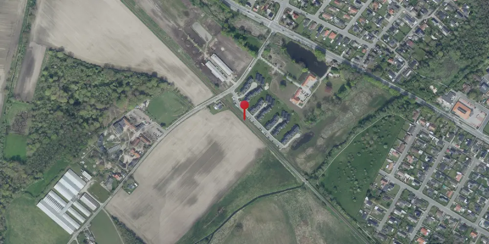 Historisk kort over Lindved Fyn Trinbræt