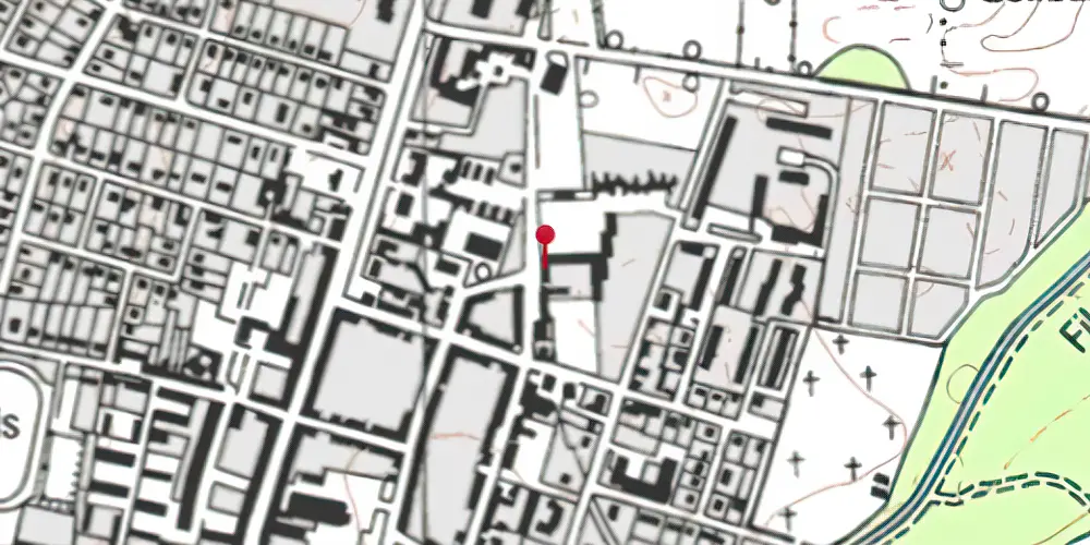 Historisk kort over Sorø Bystation Historisk kort over Sorø Bystation