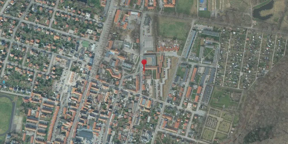 Historisk kort over Sorø Bystation Historisk kort over Sorø Bystation