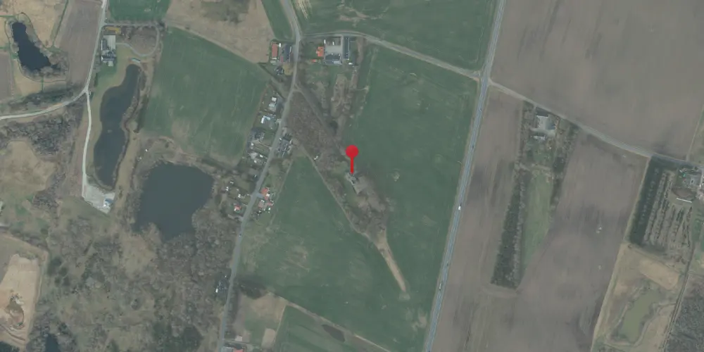 Historisk kort over Døjringe Station Historisk kort over Døjringe Station